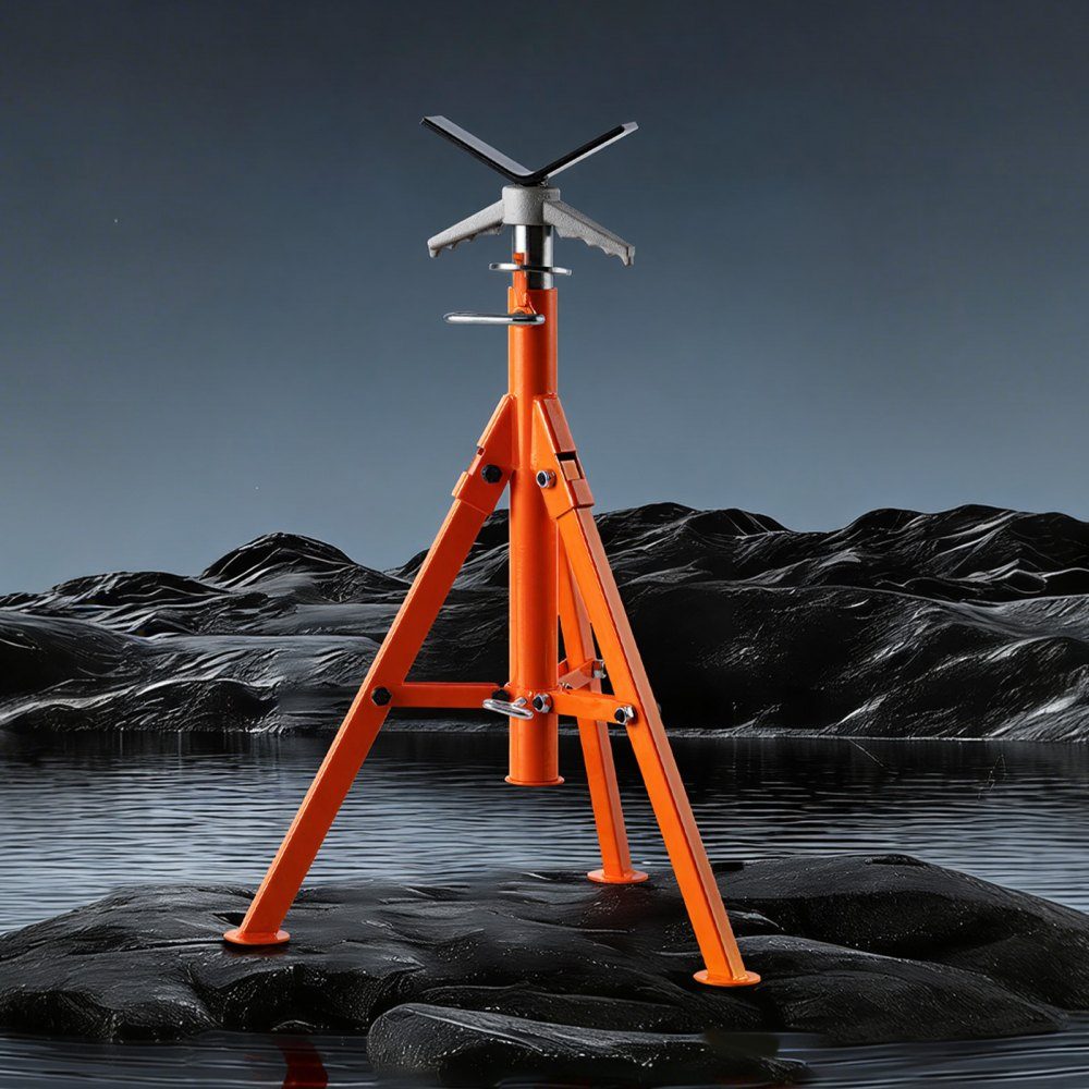 Support roulant Capacité de charge 1134kg Support roulant #45 Support roulant en acier Hauteur réglable de 690 à 1320 Support pliable Support Support Support de travail Support d'assemblage pour scie à table, raboteuse