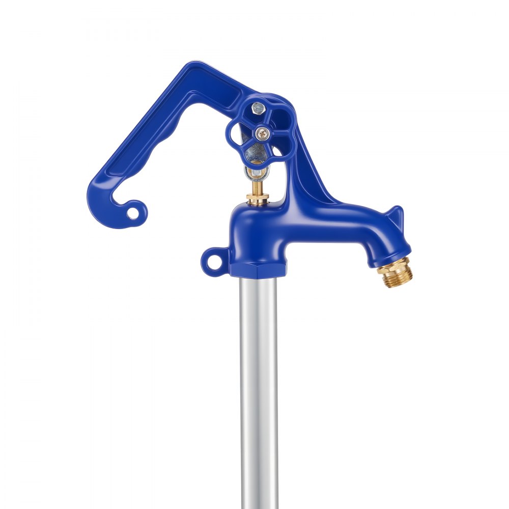 Bouche d'incendie antigel, robinet extérieur de 1895 mm avec profondeur d'enfouissement de 1219,2 mm, raccord de tuyau G 3/4", poignée à levier + volant, bouche d'incendie de jardin sans plomb pour l'irrigation du jardin et de la ferme Bouche d'incendie antigel, robinet extérieur de 1895 mm avec profondeur d'enfouissement de 1219,2 mm, raccord de tuyau G 3/4", poignée à levier + volant, bouche d'incendie de jardin sans plomb pour l'irrigation du jardin et de la ferme