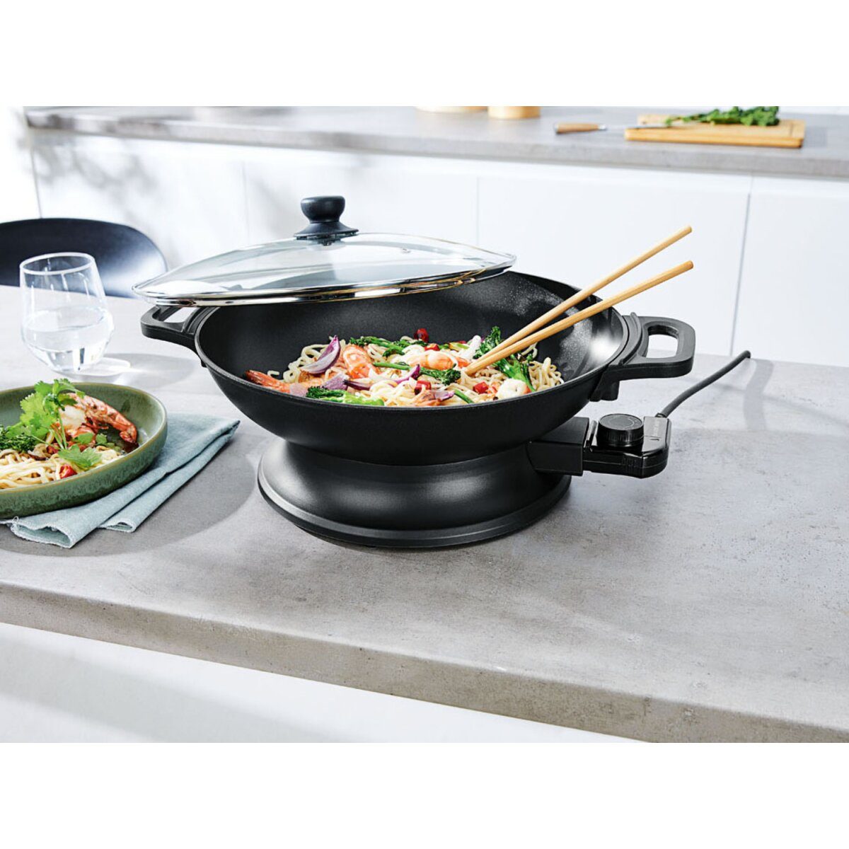 SILVERCREST® KITCHEN TOOLS Elektrischer Multi-Pfanne/Wok, »SEMP 2000 A1«, Ø 33 cm