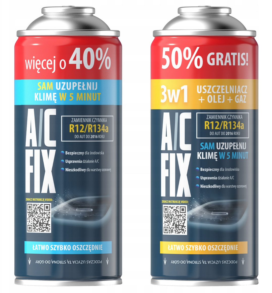 A/C FIX AC FIX Réf. RIGÉRANT R134A XL GAZ-HUILE SCELLANT 3EN1 R134A XL 470G – Art.-Nr. HT-47704