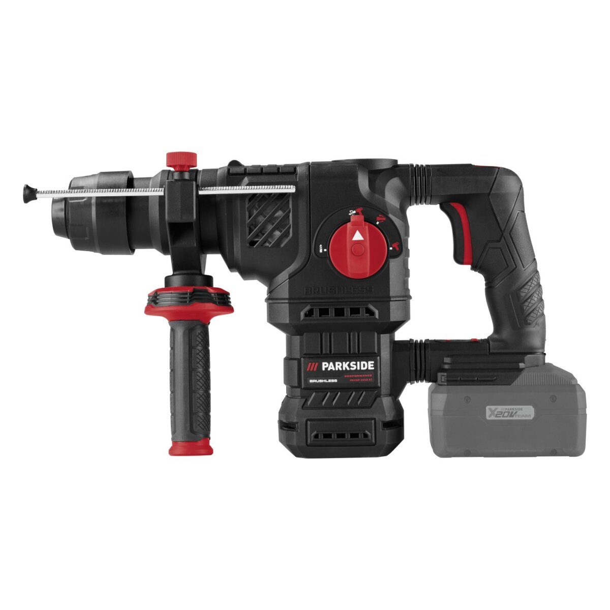 PARKSIDE PERFORMANCE® 20 V Akku-Kombihammer »PKHAP 2058 A1«, ohne Akku und Ladegerät