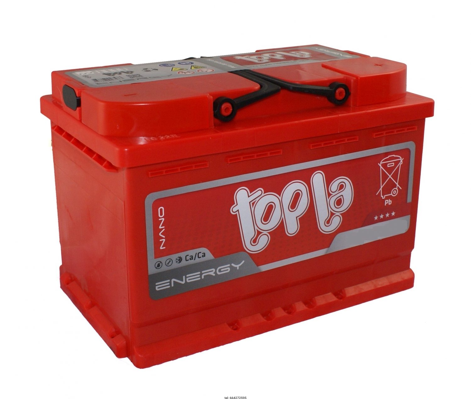 TOPLA ÉNERGIE 60AH 600A P+ – Réf. HT-47111