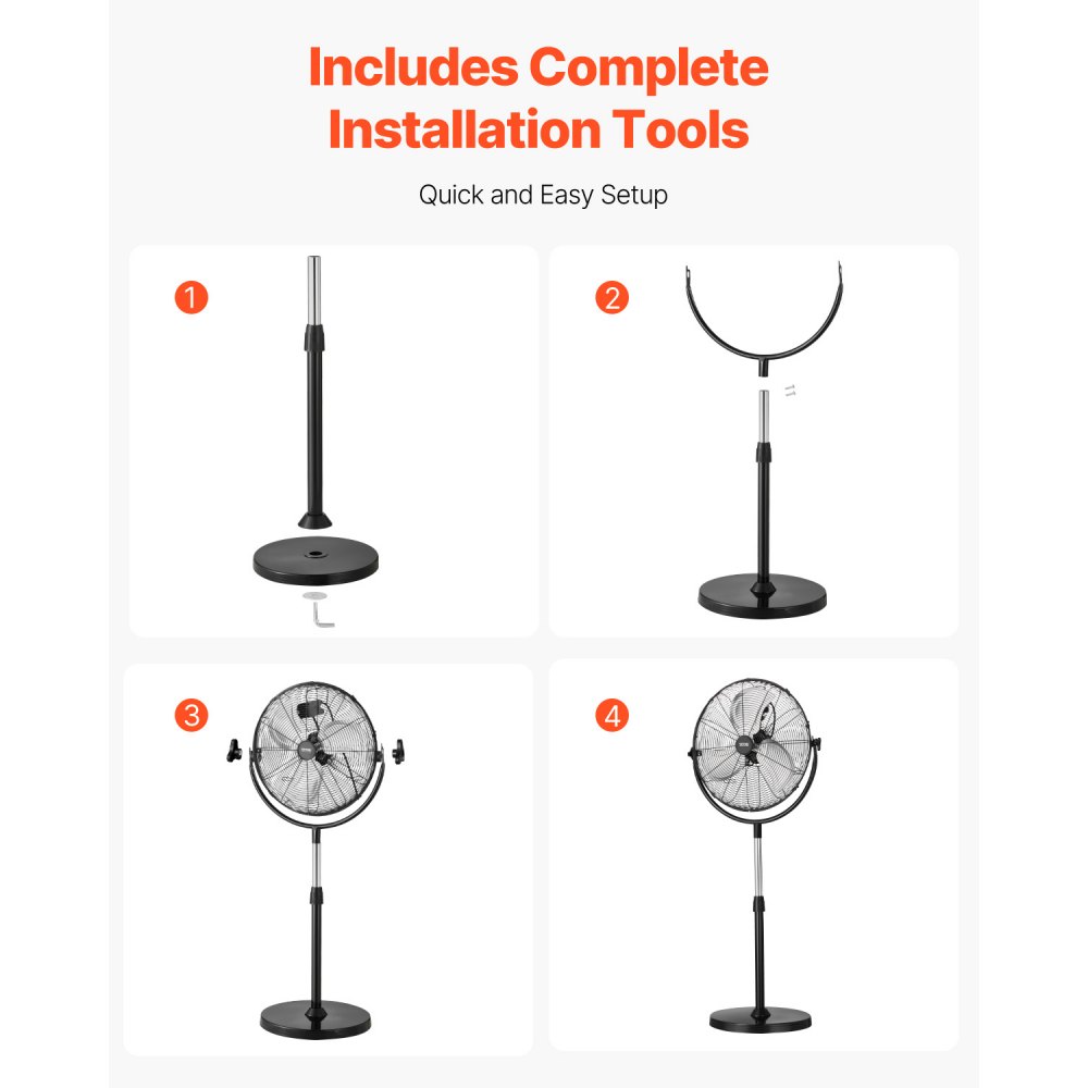 Ventilateur sur pied industriel, ventilateur de 560 mm avec hauteur réglable de 115 à 147 cm, ventilateurs de sol avec 3 vitesses réglables, machine à vent pour salon, maison, bureau, noir Ventilateur sur pied industriel, ventilateur de 560 mm avec hauteur réglable de 115 à 147 cm, ventilateurs de sol avec 3 vitesses réglables, machine à vent pour salon, maison, bureau, noir