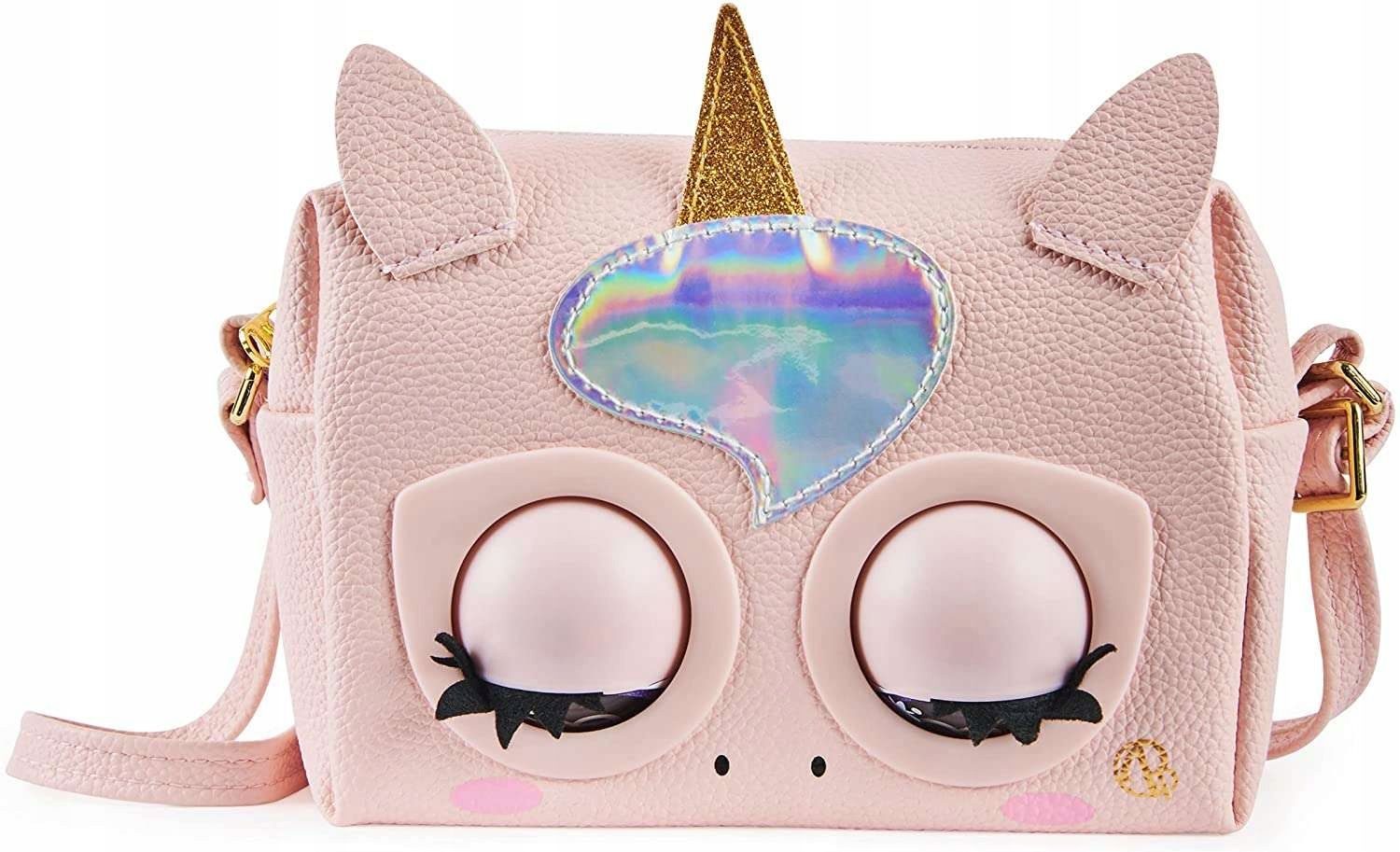 GELDBÖRSE HAUSTIERE GLAMICORN INTERAKTIVE TASCHE MIT AUGEN Handtasche Kinderspielzeug