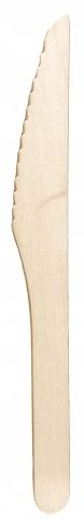 HOLZ GASTRO ECO EINWEGMESSER Messer 100 STK. Gastro Restaurant Catering Snack Bar