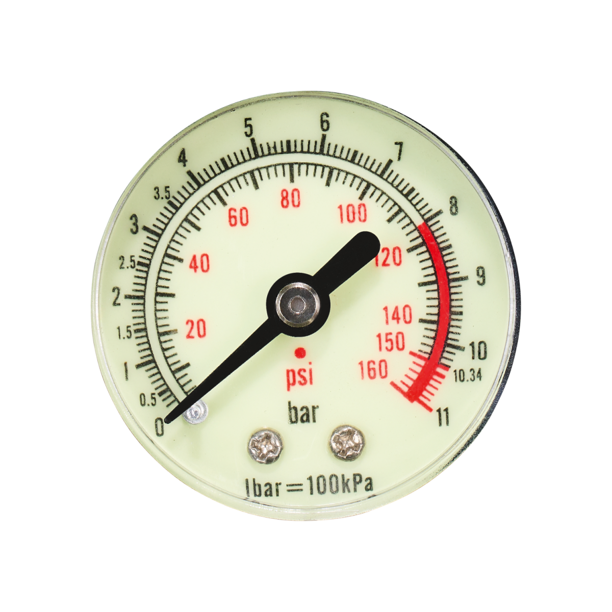 ULTIMATE SPEED® minicompressor UMK 10 E4, met geïntegreerde manometer