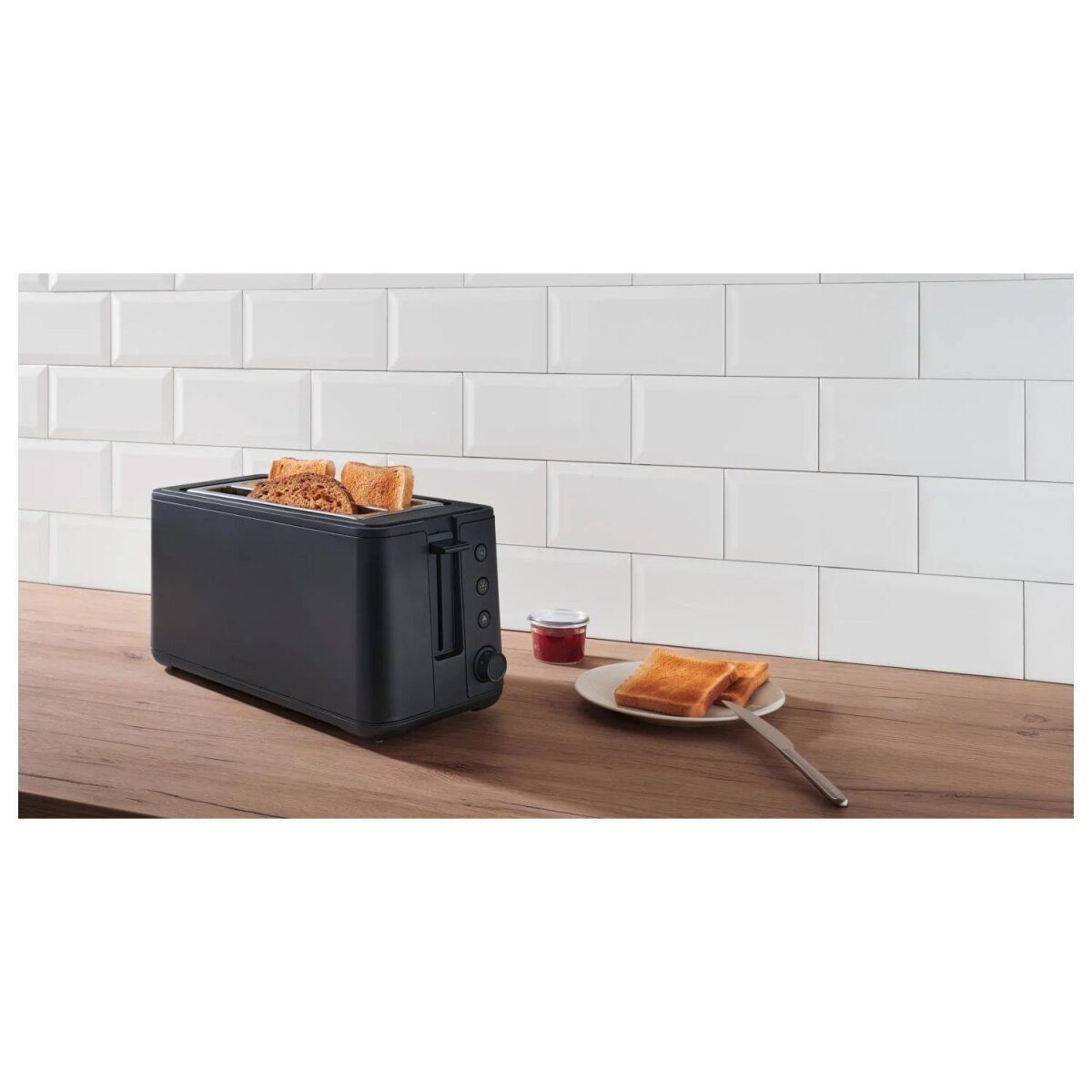 SILVERCREST® double long slot toaster