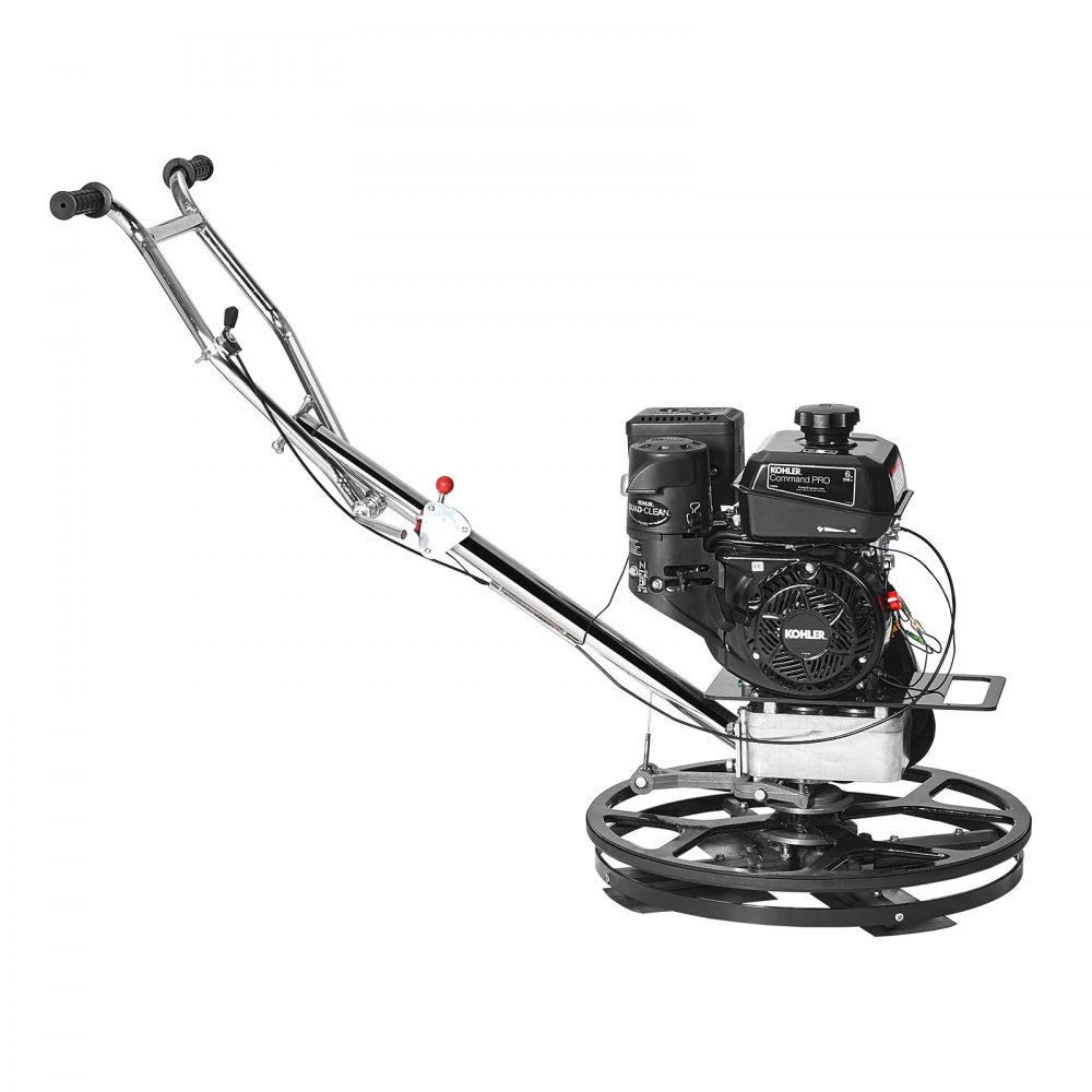 Power Trowel, 24" Hand-Held Cement Trowel with Trowel Pan, 6 HP Gas Powered Surface Trowel for Smooth Concrete Surfaces, Heavy Duty Commercial Screed and Concrete Cement Trowel with Trowel Blade, Orange Power Trowel, 24" Hand-Held Cement Trowel with Trowel Pan, 6 HP Gas Powered Surface Trowel for Smooth Concrete Surfaces, Heavy Duty Commercial Screed and Concrete Cement Trowel with Trowel Blade, Orange