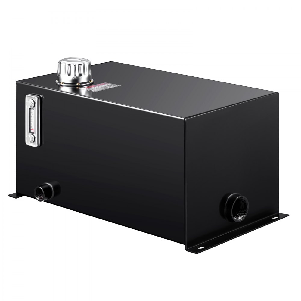 Hydraulikflüssigkeitstank, 38 l, Kraftstofftank, robuster hydraulischer Stahltankbehälter, hydraulischer Behälter mit Sieb, Temperaturanzeige, Filter, Entlüftungskappe für Traktoren, LKWs Hydraulikflüssigkeitstank, 38 l, Kraftstofftank, robuster hydraulischer Stahltankbehälter, hydraulischer Behälter mit Sieb, Temperaturanzeige, Filter, Entlüftungskappe für Traktoren, LKWs
