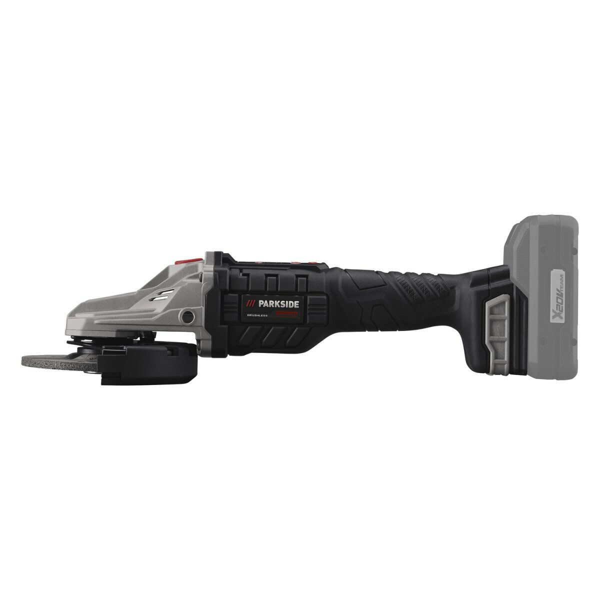PARKSIDE PERFORMANCE® 20 V Akku-Flachkopf-Winkelschleifer »PPWSFA 20-Li A1«, ohne Akku und Ladegerät