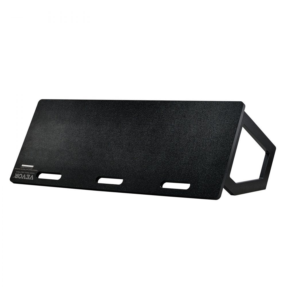 Voetbal Rebound Board Draagbaar Bounce Board 1150x450mm HDPE Rebounder Muur Rebound Apparatuur Kinderen & Tieners Trainingsbord Rebounder Kicker voor Voetbaltraining Zwart