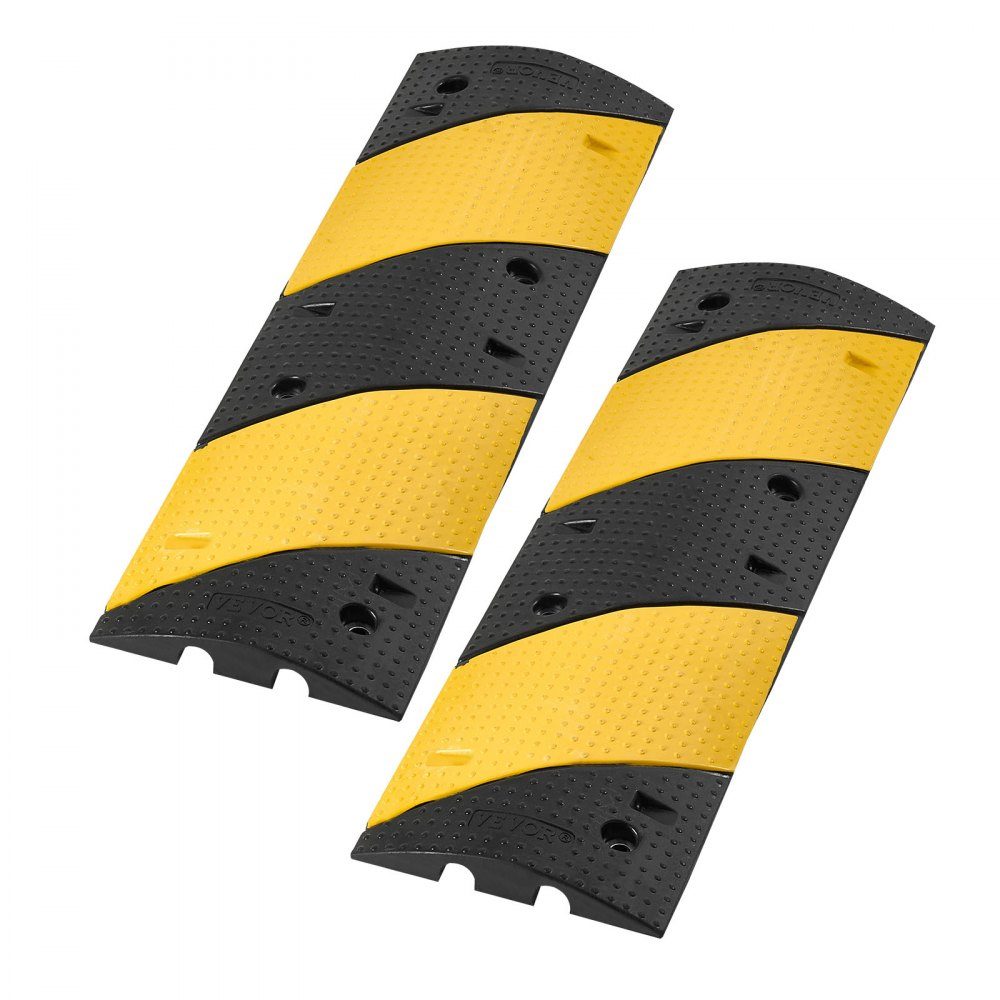 100cm Cable Bridge 9979kg Load Capacity 2 Channel Rubber Overflow Guard Trip Protection Flooring for High Threshold Areas Home Office Warehouse 2 Pack
