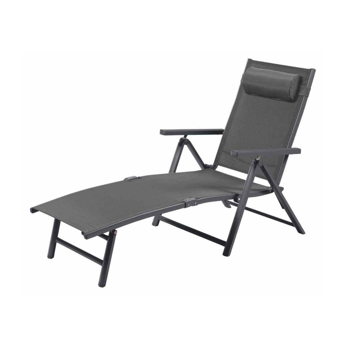LIVARNO® Alu-Liegestuhl »Houston«, anthrazit