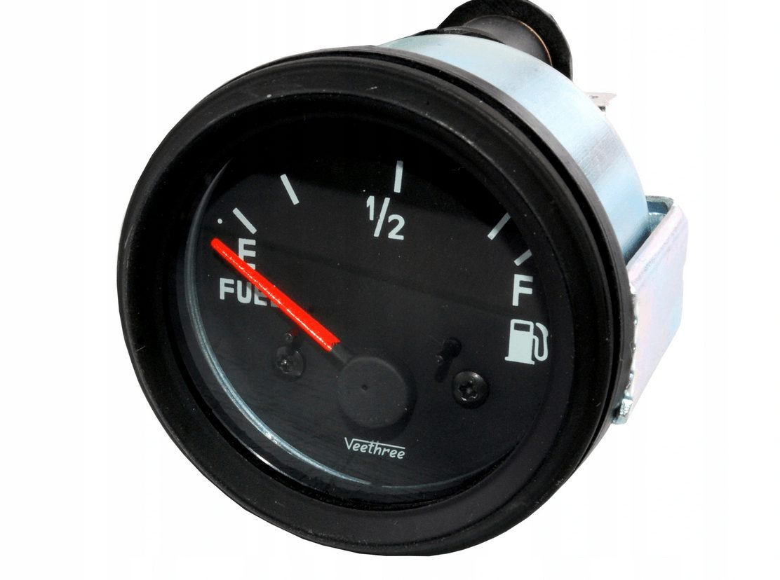 Universal fuel gauge + fuel sensor for retrofitting complete set