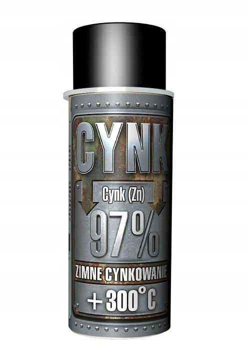 HANSA® Spray de zinc résistant à la chaleur pour grillades - 400 ml