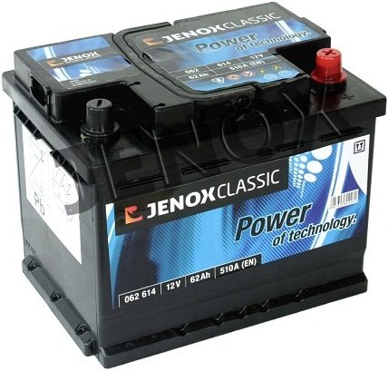 Jenox 62ah 510a P+ Batterie Schwach – Art.-Nr. 062622