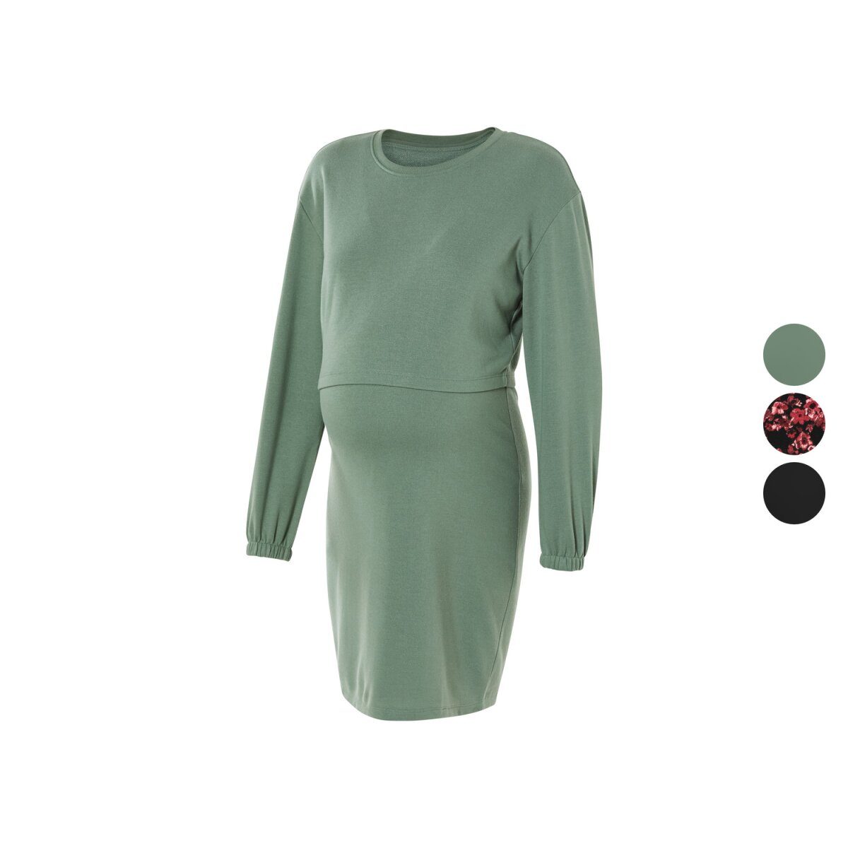 esmara® Damen-Sweat-Umstandskleid mit passendem Oberteil