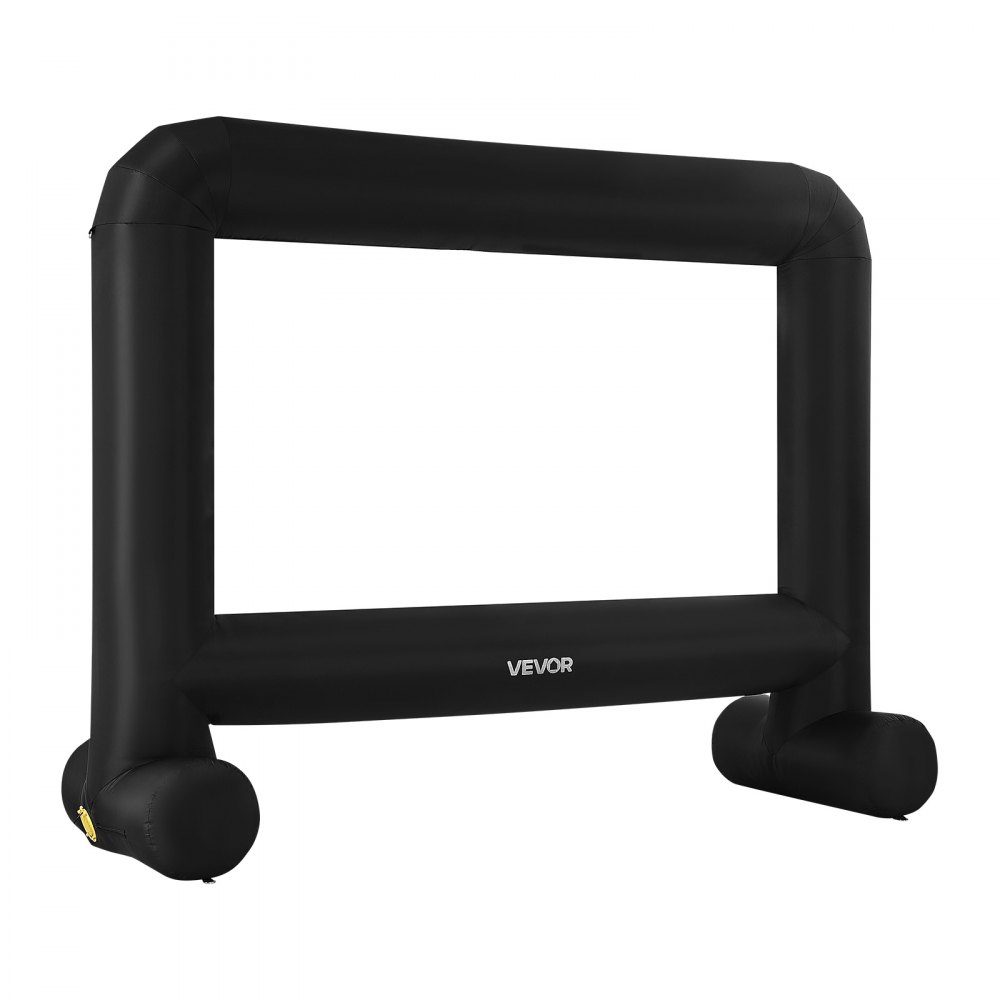 Aufblasbare Filmleinwand, Projektionsprojektor-Leinwand aus 600D, Projektionsleinwand mit tragbarer Aufbewahrungstasche, 16:9, Filmprojektion für Heimkino-Themenparty, Poolspaß (354 x 130 x 290 cm)