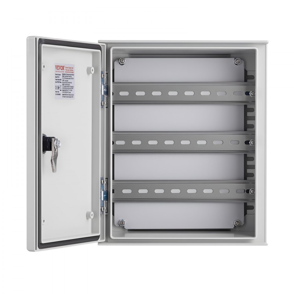 Schakelkast, NEMA elektrische verdeelkast, 250x300x140 mm, NEMA 4X glasvezel elektrische behuizing, IP66 water- en stofdicht, geschikt voor binnen- en buitengebruik, inclusief montageplaat Schakelkast, NEMA elektrische verdeelkast, 250x300x140 mm, NEMA 4X glasvezel elektrische behuizing, IP66 water- en stofdicht, geschikt voor binnen- en buitengebruik, inclusief montageplaat