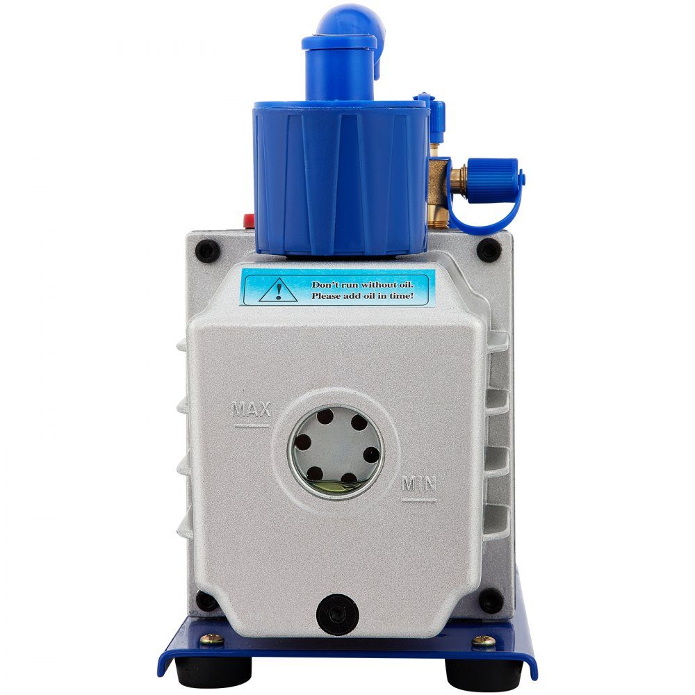Vacuümpomp, vacuümpomp, vacuümkamerset, 19L, 142L/min, 1/3 PK, 1 trap