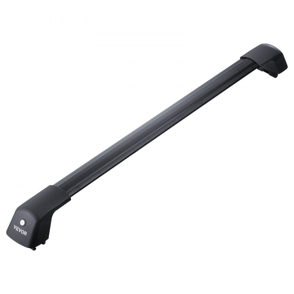 Porte-bagages de toit universel pour voiture, barre transversale en aluminium, capacité de charge de 90 kg, convient pour rail latéral surélevé avec espace, convient pour une distance intérieure de la poutre de toit de 102 à 108 cm. Porte-bagages de toit universel pour voiture, barre transversale en aluminium, capacité de charge de 90 kg, convient pour rail latéral surélevé avec espace, convient pour une distance intérieure de la poutre de toit de 102 à 108 cm.