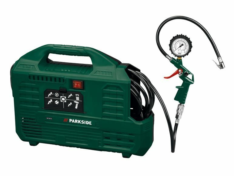 #BESTSELLER# Compresseur PARKSIDE® 1100 watts, avec moteur électrique, portable