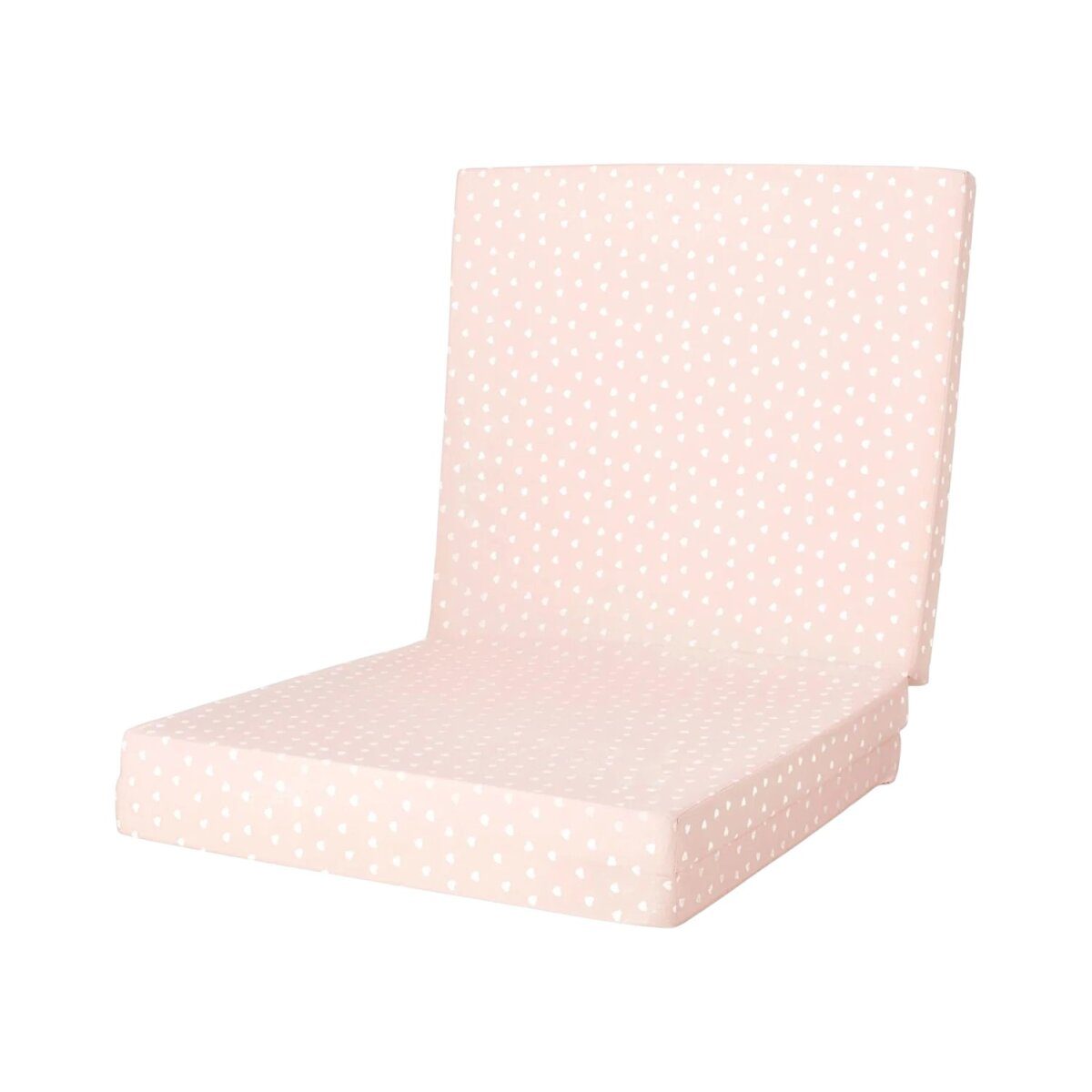 Matelas pliant LIVARNO® pour enfant, 168 x 60 x 5 cm, coeurs rose