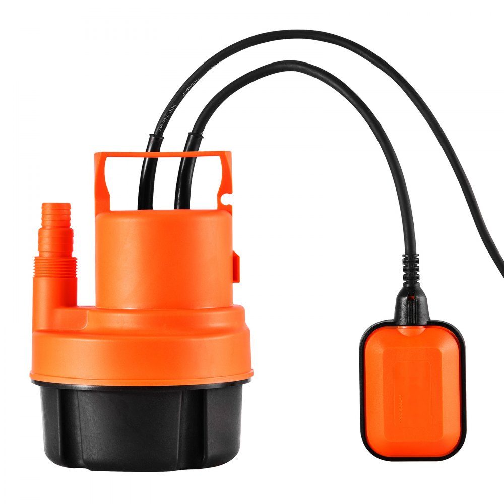 Water Pump 320W 6000L/H High Flow 7m Head Submersible Pump Multipurpose Portable Pump with 3m Power Cord for Pumping Water from Swimming Pool, Garden Pond, Basement