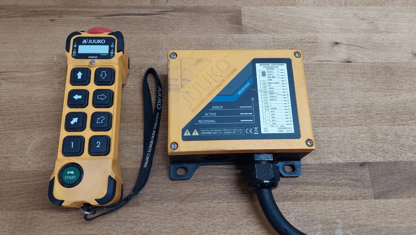 Funksteuerung Juuko HV-K800 12V ~ 24V Starterset