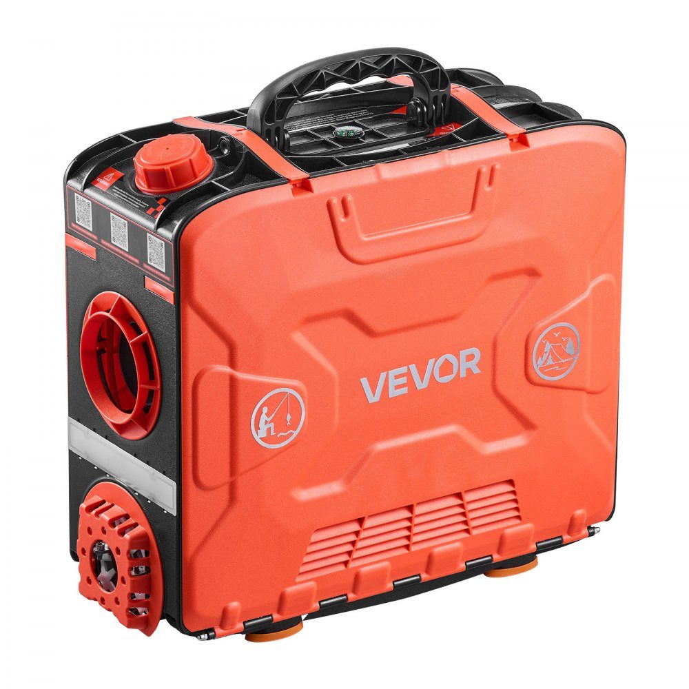 Diesel Heater 5-8KW DC 12V, All-in-One Portable Diesel Air Heater with Bluetooth App Control, Remote Control and LCD Screen, 4.5L Fuel Tank for Vehicles, Vans, RVs