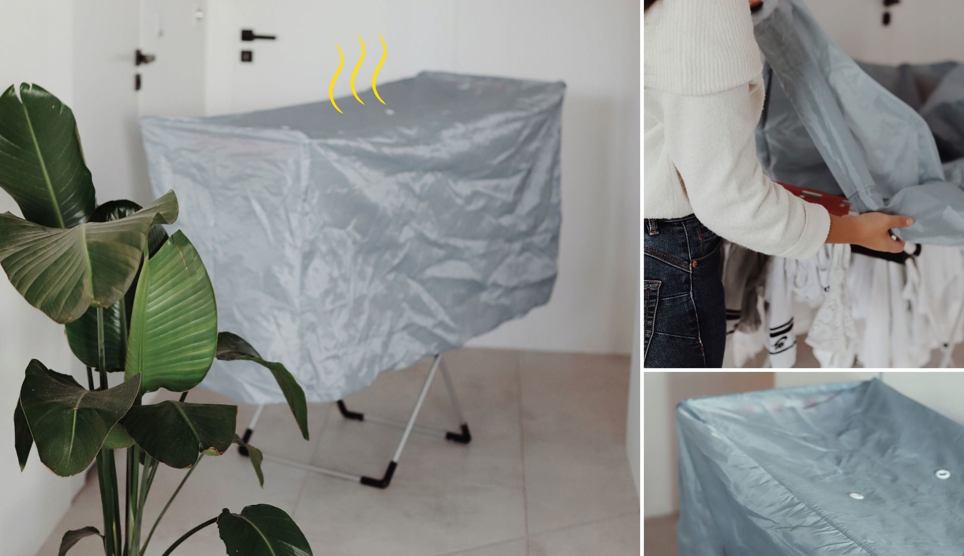 Labesto DryFast 4 BASIC sèche-linge électrique sur pied pliable