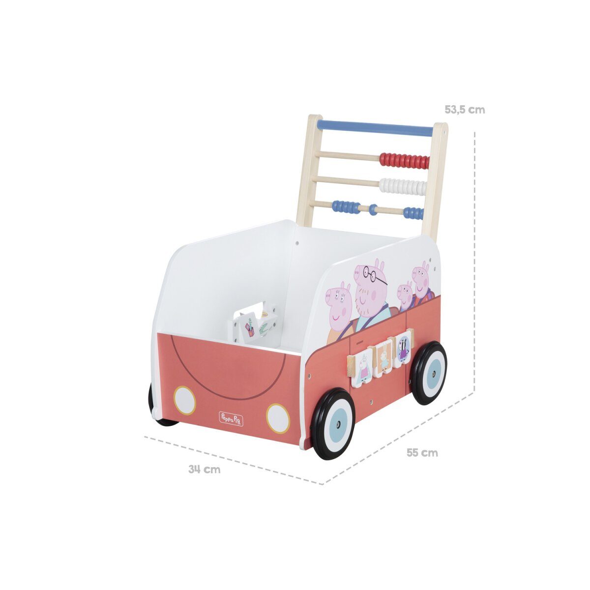 roba Bully loopbus “Peppa Pig”.