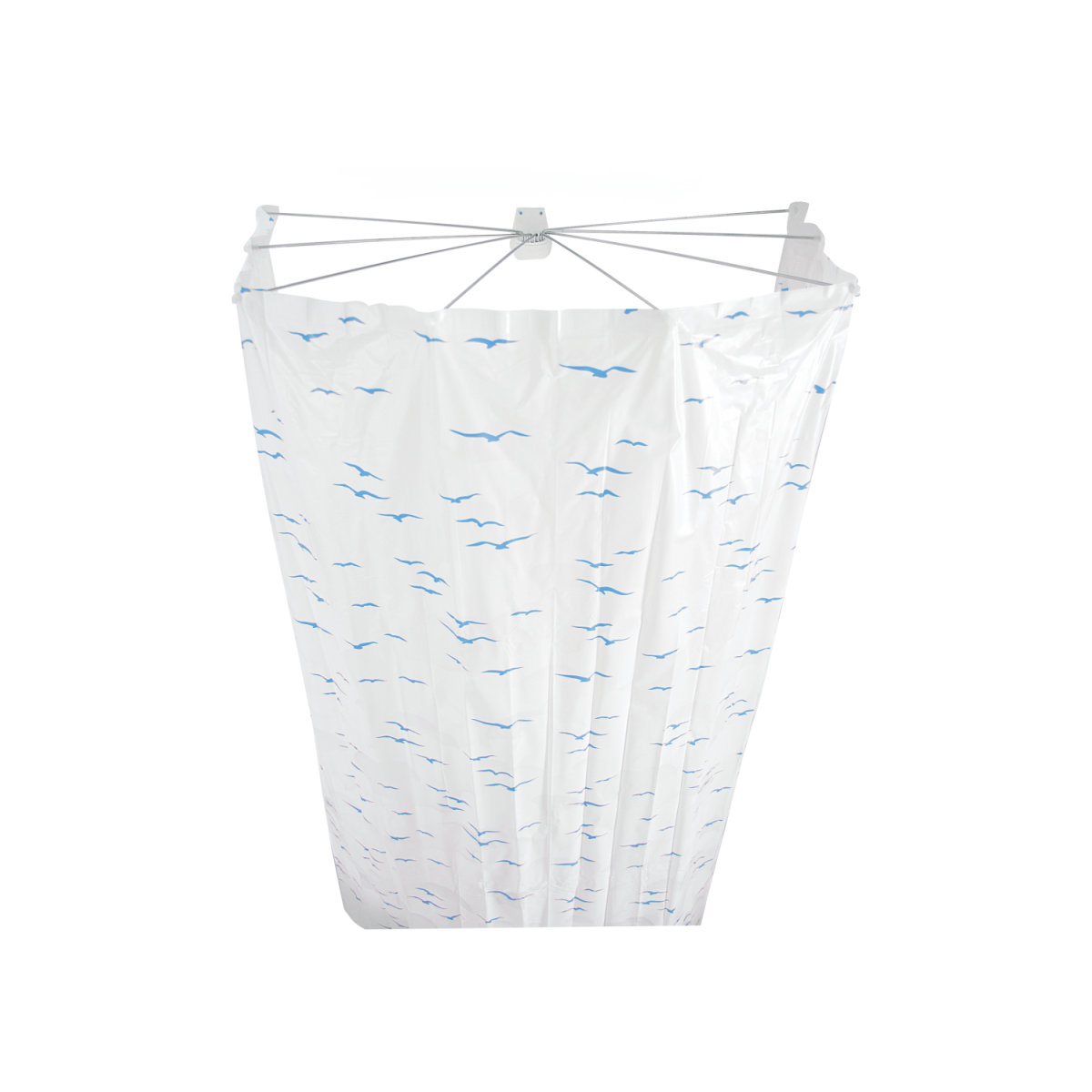 Cabine de douche pliante Ridder Ombrella »Sylt«, peu encombrante (bleu)