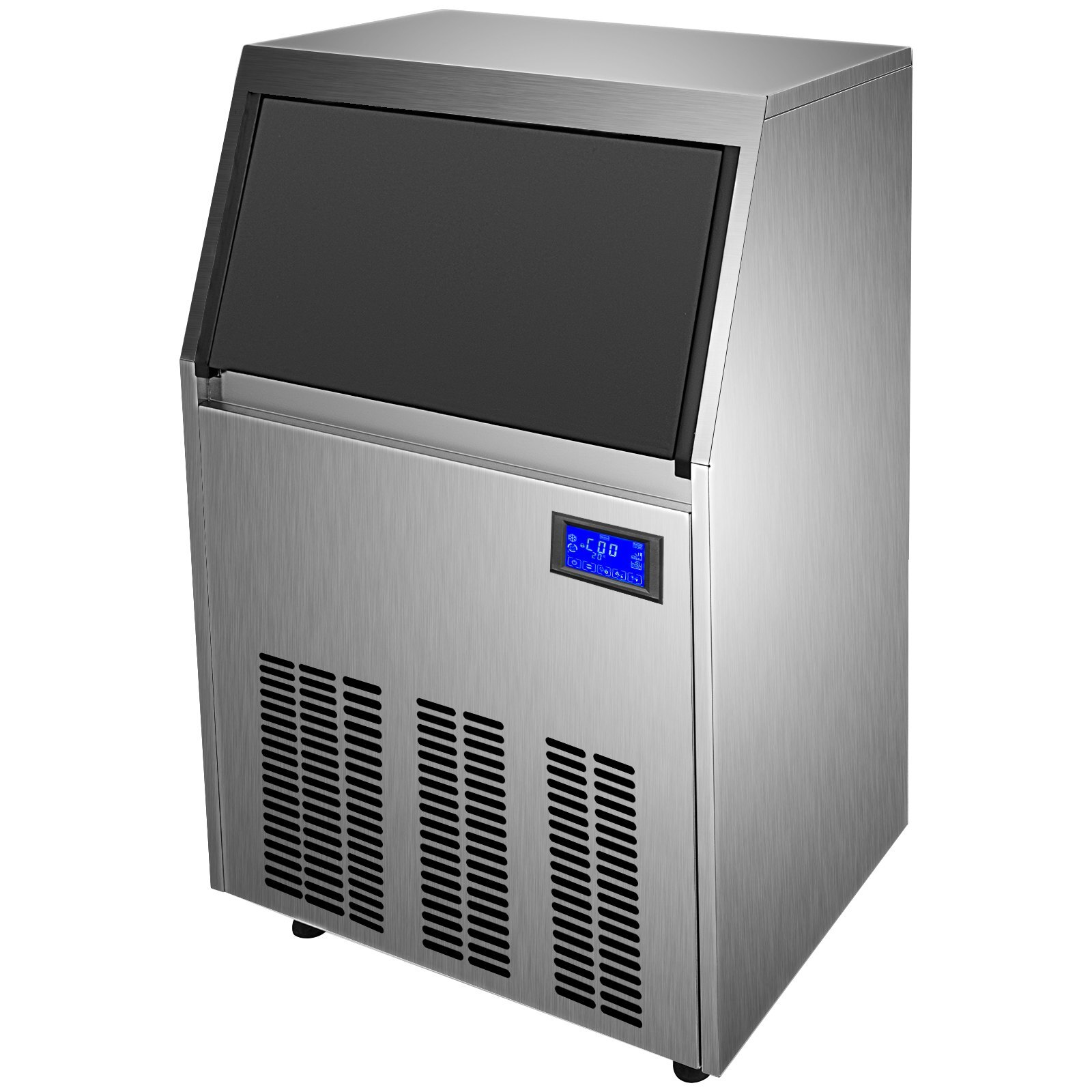 Restaurant Bistro Bar Ice Cube Maker Cube Ice Machine Automatic Ice Machine 70kg Ice Storage Capacity Ice Cube Machine Adjustable Ice Thickness Restaurant Bistro Bar Ice Cube Maker Cube Ice Machine Automatic Ice Machine 70kg Ice Storage Capacity Ice Cube Machine Adjustable Ice Thickness