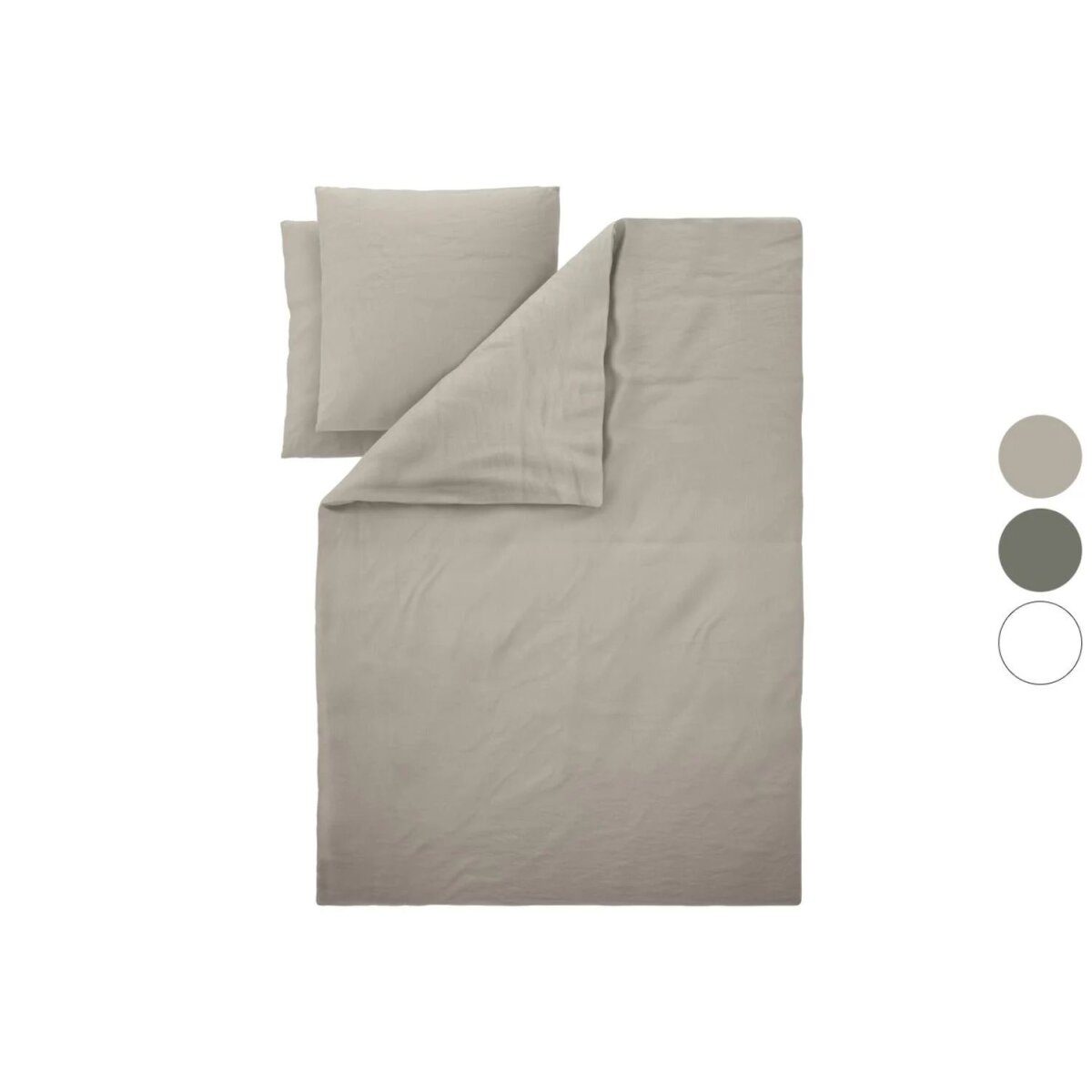 LIVARNO® bed linen cotton linen king size 200 x 220 cm