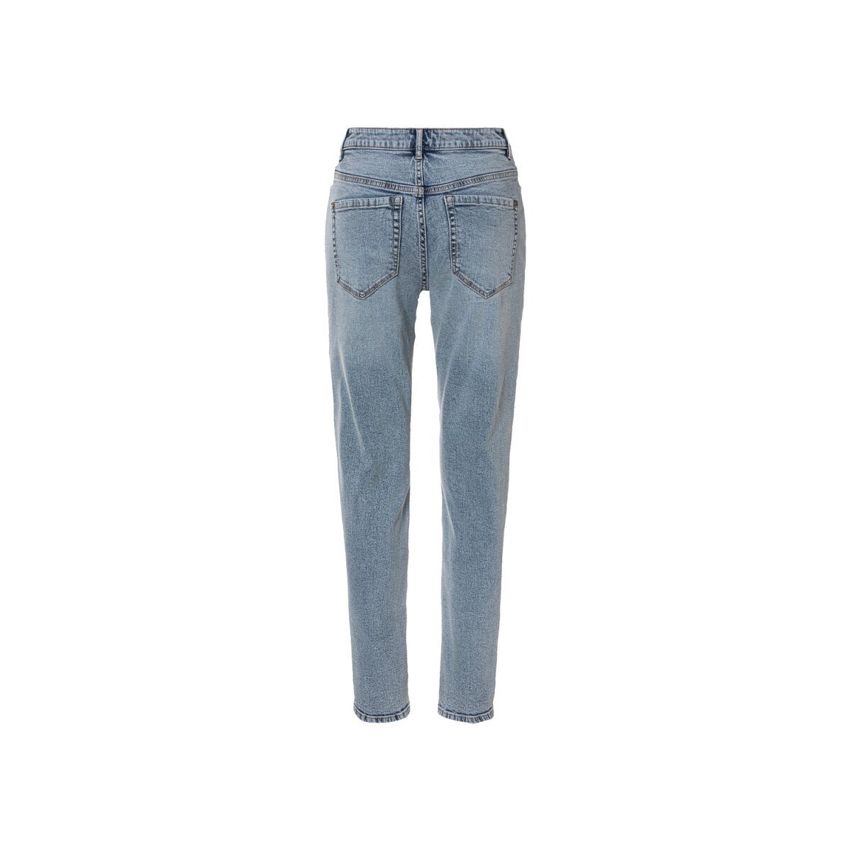 Jean femme esmara®, coupe droite, hauteur de taille normale