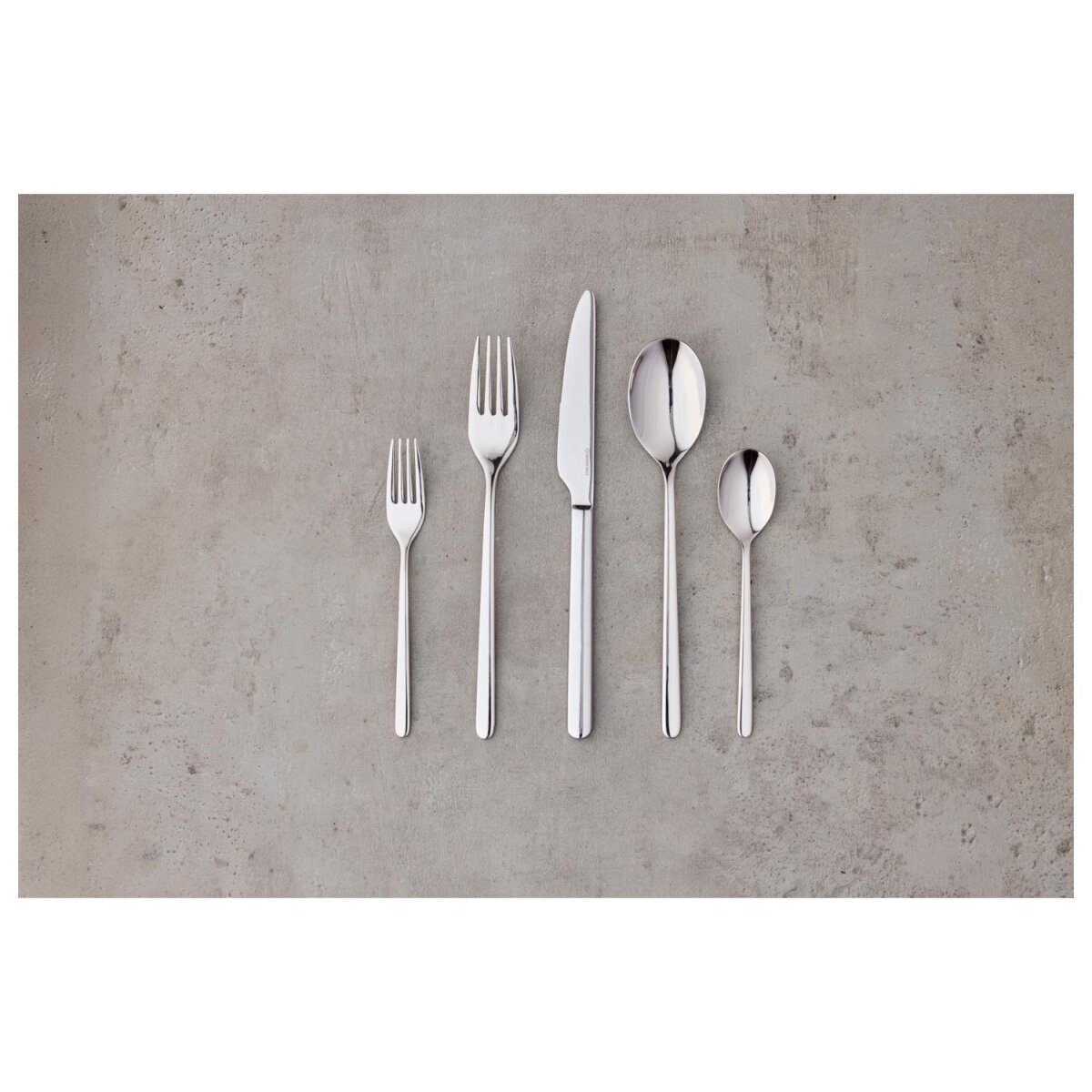 SILVERCREST® Besteck-Set, hochglanzpoliert, 60-teilig