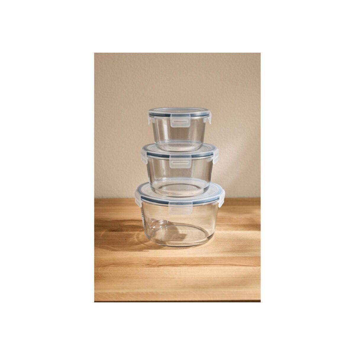 Ensemble de contenants de conservation alimentaire SILVERCREST®, 3 pièces