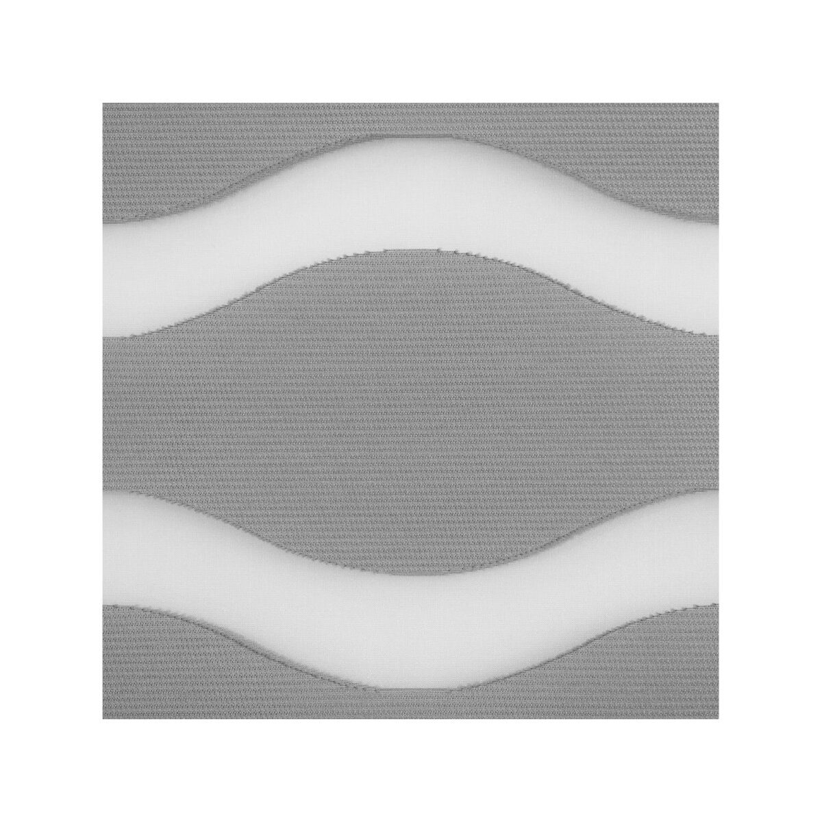 Lichtblick Duo Store enrouleur Wave Klemmfix, sans perçage, à partir de 45 x 150 cm (gris, 80x220 cm)