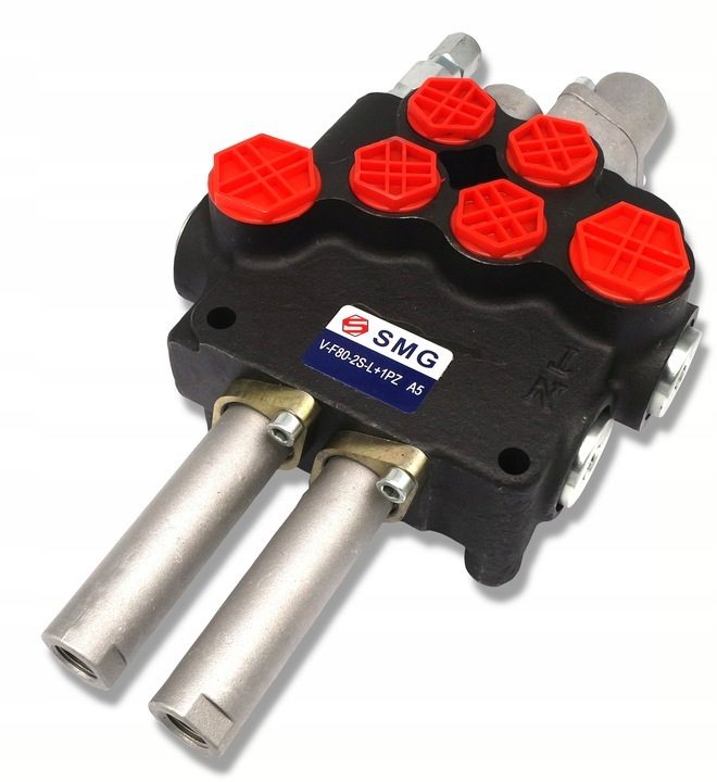DISTRIBUTEUR HYDRAULIQUE 2 PIÈCES 80L + SECTION FLOTTANTE AVEC 1 BLOCAGE DIRECTIONNEL