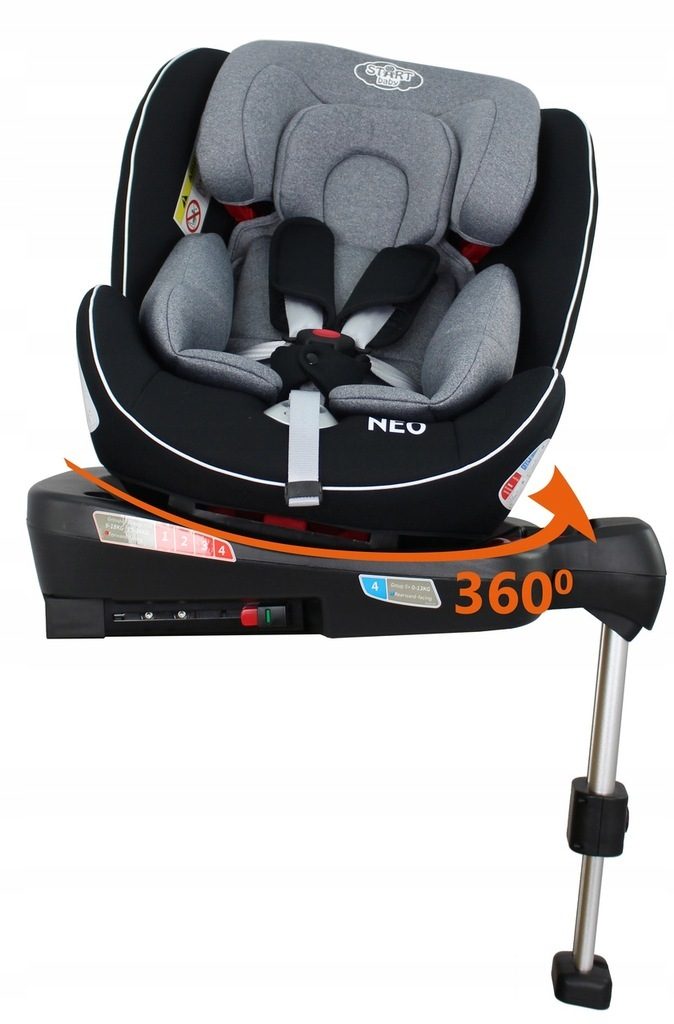 STARTBABY 0-36 DREHBARER ISOFIX-AUTOSITZ Kindersitz Safety+ ST/2S2 FARBWAHL