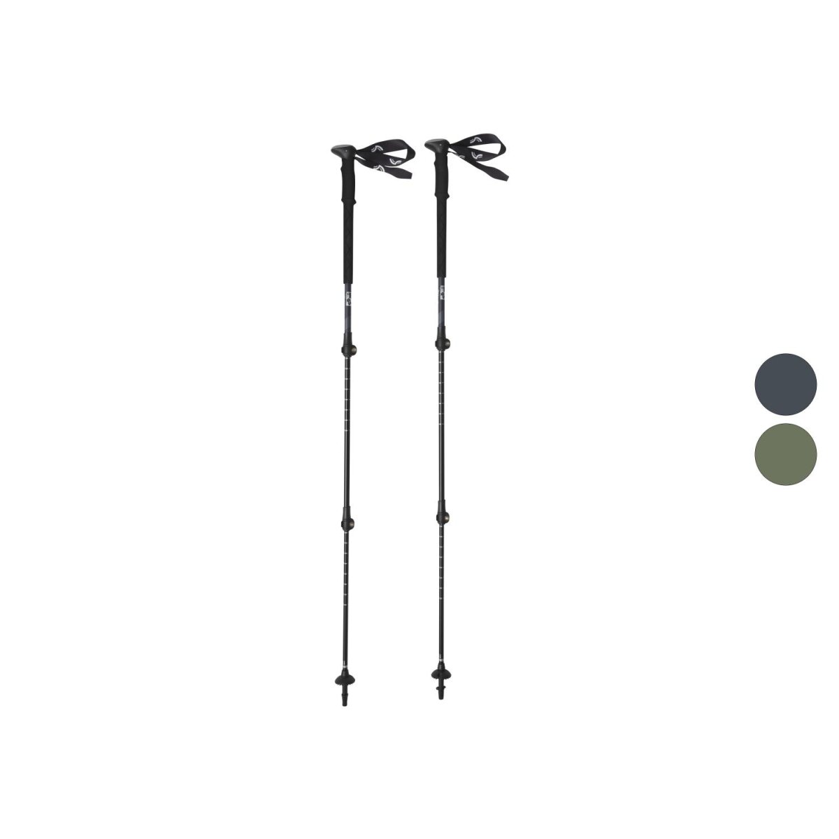 Aluminiowe kije trekkingowe CRIVIT Aluminiowe kije trekkingowe CRIVIT