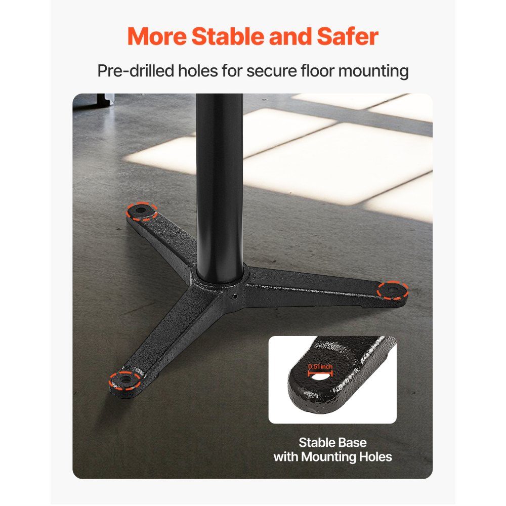 Sanding Stand, Bench Grinder Base for Bench Grinders with 315 x 254mm Mounting Plate, Height Adjustable Base Stand with Grinding Wheel Storage Compartment and Cast Iron Base