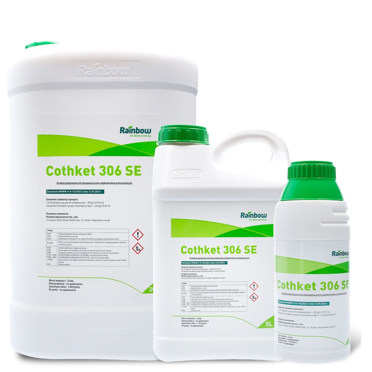 COTHKET 306 SE (2,4-D, Florasulam) Herbizid