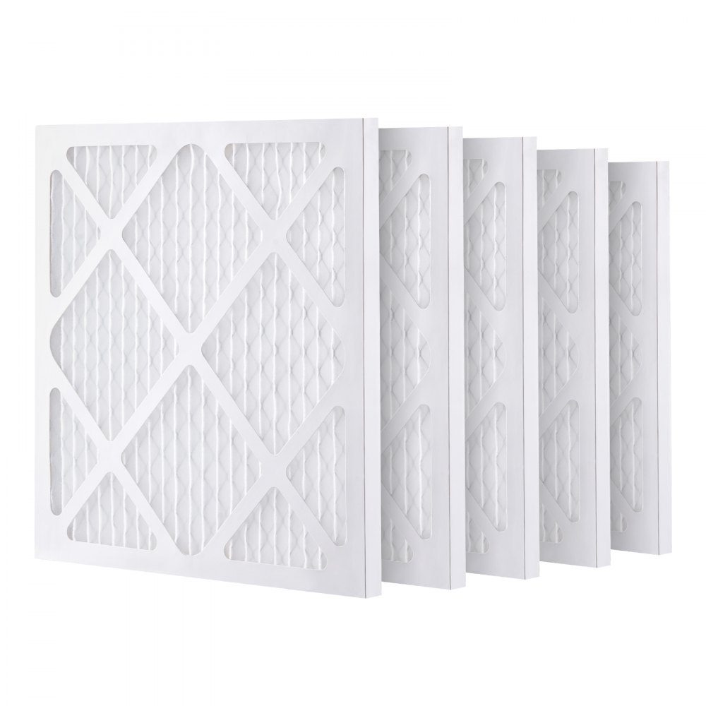 Activated Carbon Filter 5 Pack 40x40cm Air Filter Replacement High Efficiency Level 1 Filters Compatible with BlueDri and Scrubber Air Purifiers Water Damage Restoration Equipment