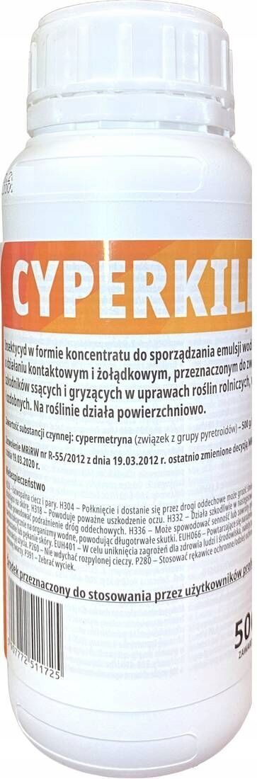 Insecticide de contact Cyperkill Max 500SC 0,5 L UPL