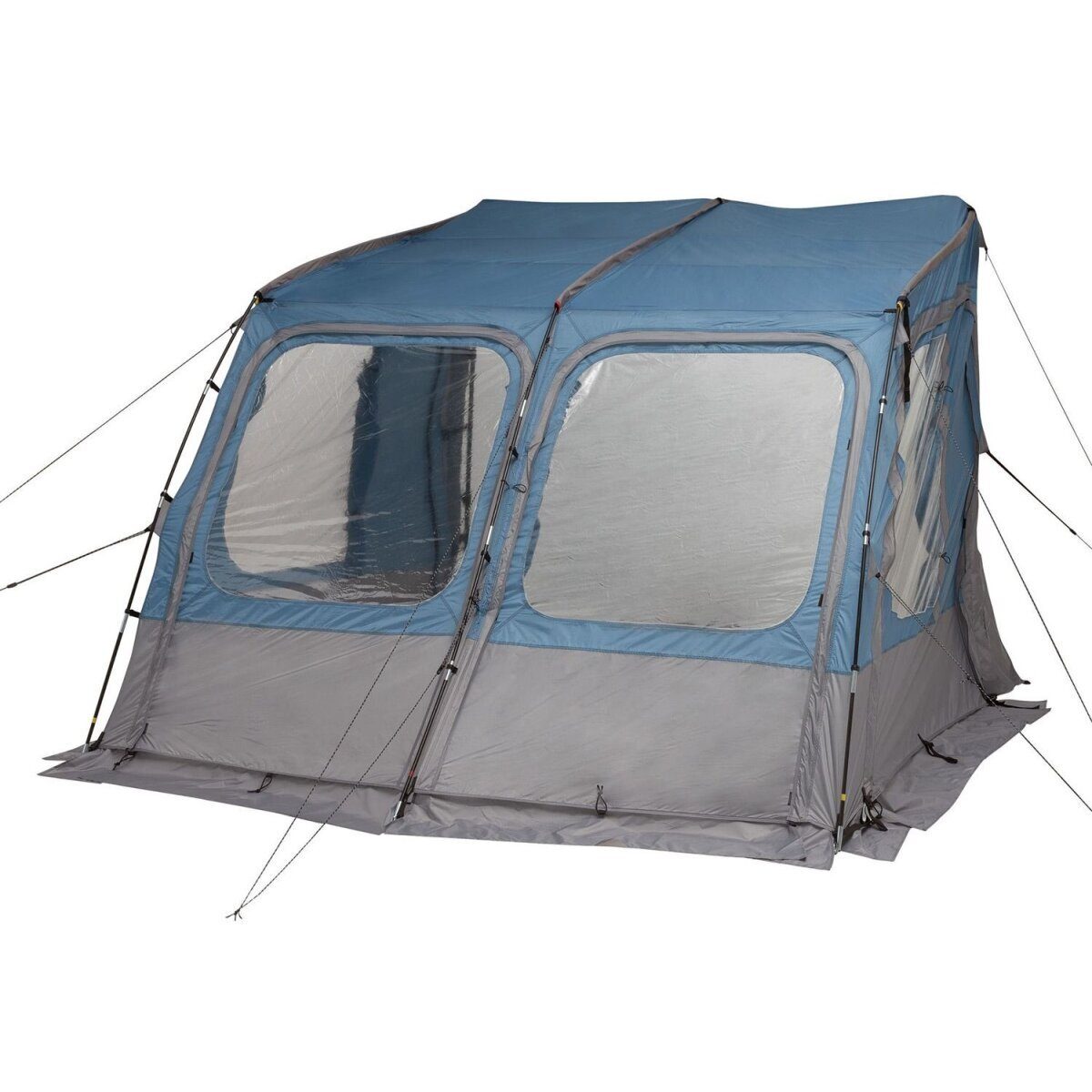 CRIVIT® Caravan-Teilmarkise, mit Panoramafenster, blickdichte Vorhänge