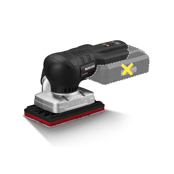 Ponceuse sans fil PARKSIDE PERFORMANCE®, ponceuse orbitale sans fil 20 V PAMSP 20-Li A1, sans batterie ni chargeur