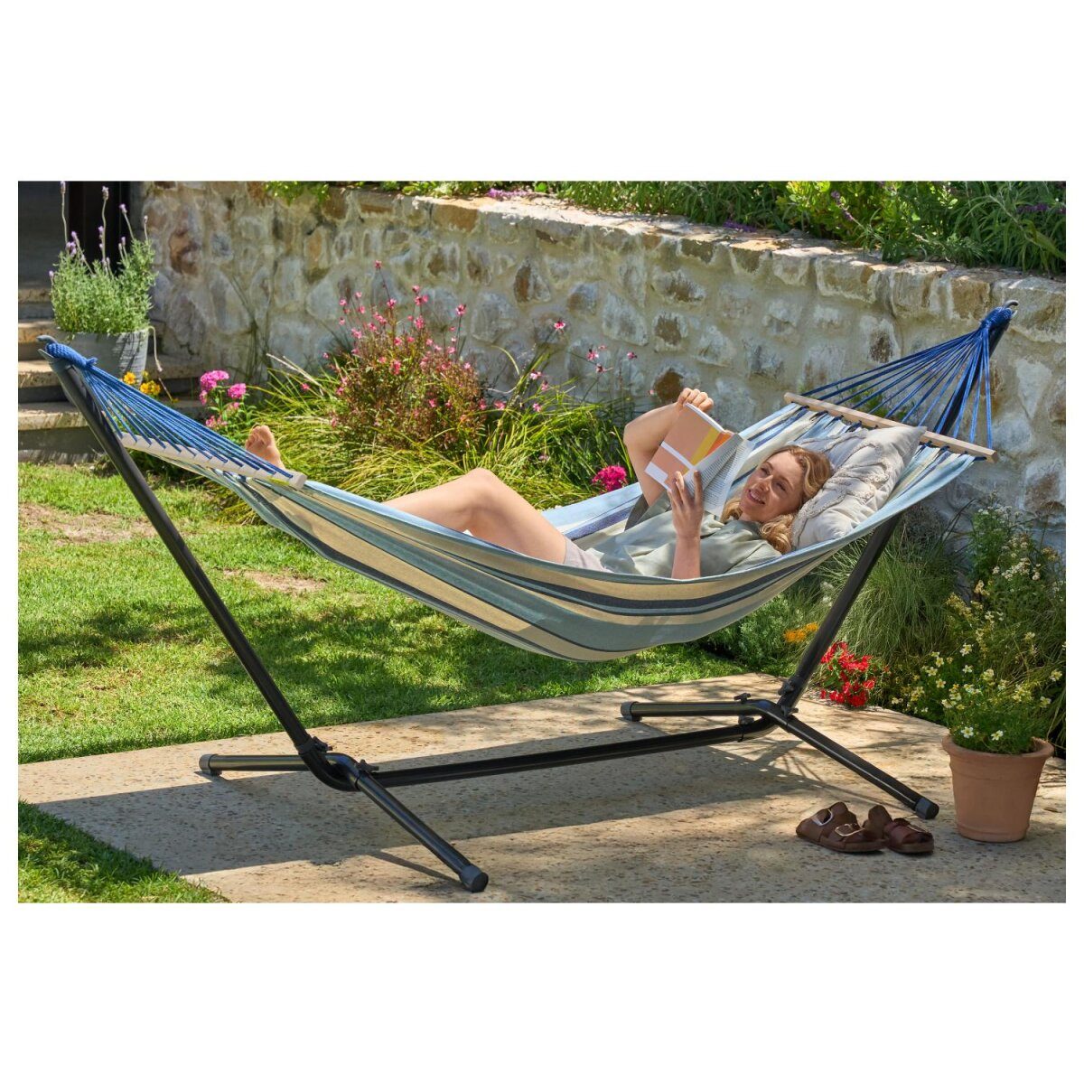 LIVARNO® hammock with frame