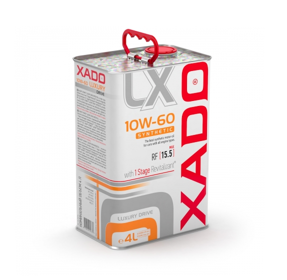 XADO LUXURY ANTRIEBSÖL 10W60 4L + RV RF15.5 JETZT